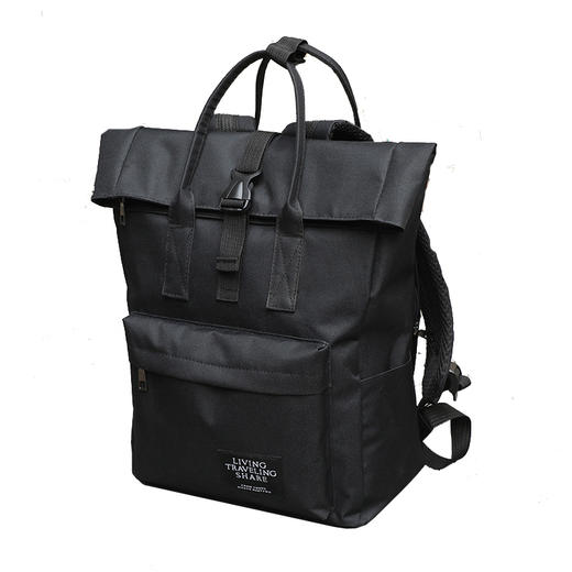 WRC | 休闲大开口双肩包 W-0018 商品图0