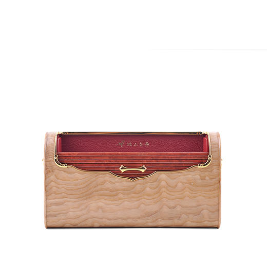 镶嵌“逐鹿纹”木作晚宴包 商品图5