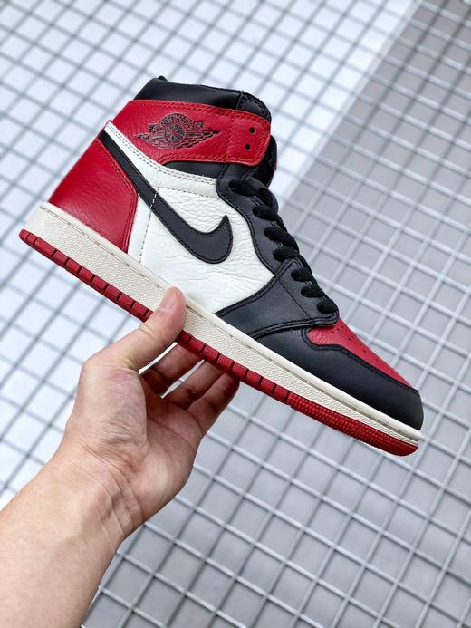 Air Jordan 1 Retro High OG “Bred Toe”乔丹1代 AJ1 黑红脚趾  货号：555088-610 商品图0