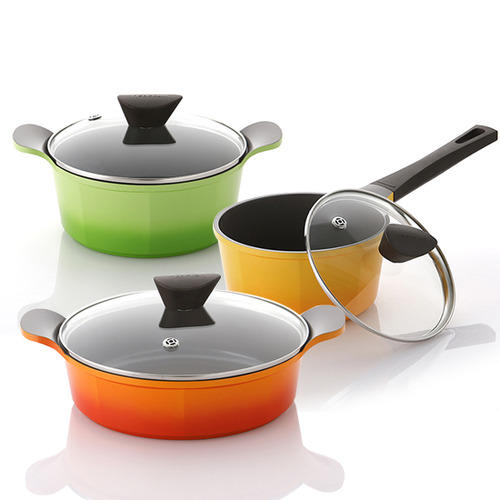 韩国Neoflam Ben（VENN）3件套（18 + 20 + 24火锅）JPY带授权招加盟代理 商品图0