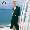 IWY/绿色短袖衬衫半裙套装B306+S853 商品缩略图4