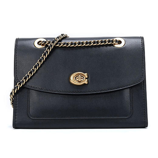 COACH/蔻驰 女士黑色牛皮挎包 26852OLBLKJPY带授权招加盟代理 商品图0