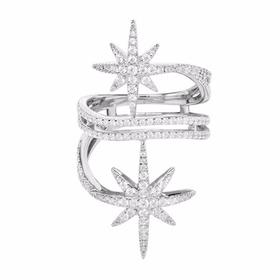 【刘诗诗同款】APM MONACO 时尚典雅女士星星戒指 A17080OX  50号JPY带授权招加盟代理