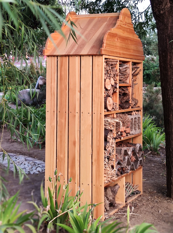 巨型昆虫旅馆户外自然教育