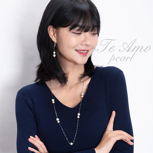 律动系列【音律】淡水珍珠项链/代表作品 商品图7