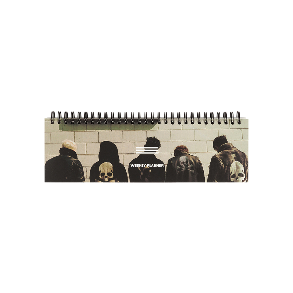 [10th] bigbang WEEKLY PLANNER 韩国笔记本记事本JPY带授权招加盟代理