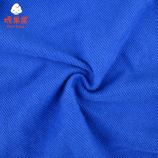 棉果果秋季男童双纱大毛圈纯棉连帽运动长袖外套M312100220466 商品图5