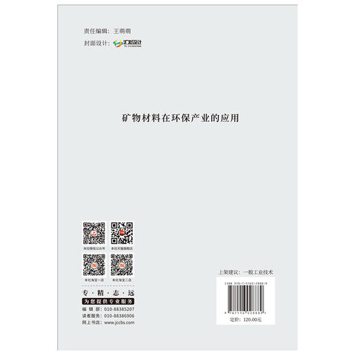 【正版现货】矿物材料在环保产业的应用 杜高翔著 中国建材工业出版社 商品图2