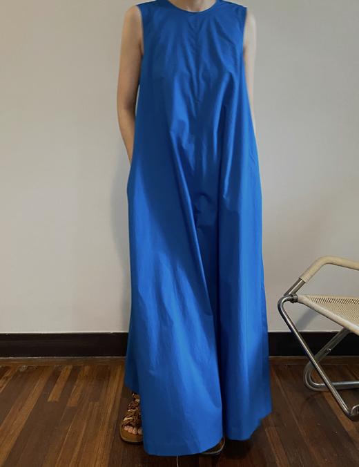 HIDEMI 海洋蓝宽松简约设计感连体裤 商品图13