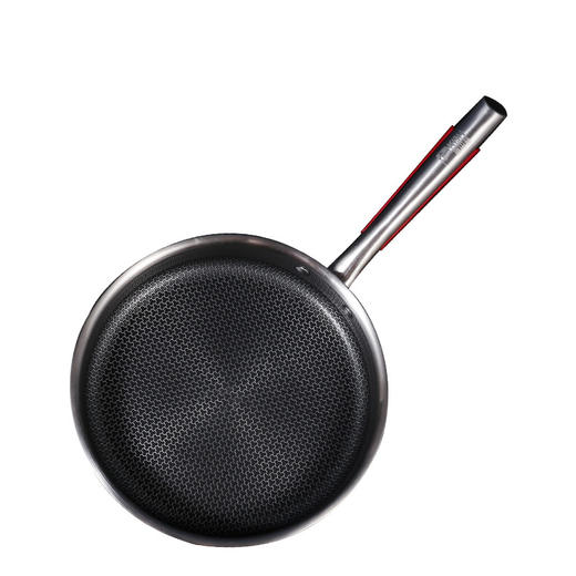 平底不粘煎锅 26寸 下单即送价值118元稻谷壳饭盒2个 平底锅 不锈钢 电磁炉通用 商品图2