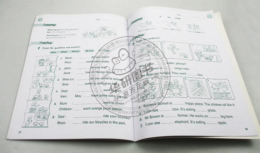新版香港朗文小学英语教材 英文原版 Longman Welcome to English Gold 2A 语法练习册 Grammar Practice 2年级上学期语法强化练习 商品图2