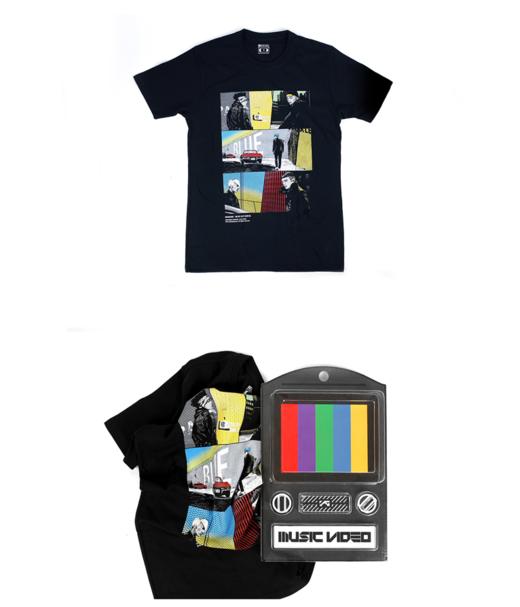 BIGBANG  [M.V CLIP T] BIGBANG BLUE 短袖T恤JPY带授权招加盟代理 商品图0