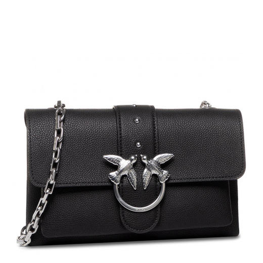 PINKO/品高 女士黑色铆钉装饰链条包 1P21M2-Y65ZZ99JPY带授权招加盟代理 商品图0