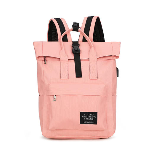 WRC | 休闲大开口双肩包 W-0018 商品图4