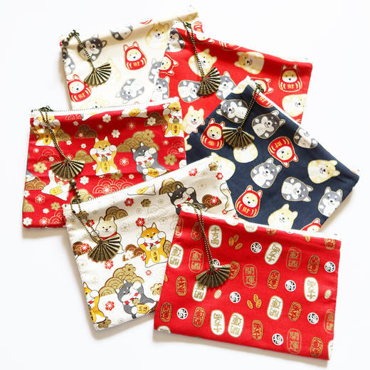 HUGOJIRO零钱包风の花开运精选 商品图0