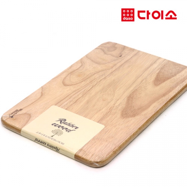 Daiso cutting board 大创橡胶切菜板（28 * 19cm）-86413JPY带授权招加盟代理