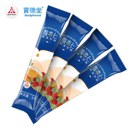 天士力旗下宝德堂酸枣仁粉固体饮料酸枣仁35g睡眠茶小包装5g7袋7袋装