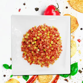 净菜：红萝卜丁8mm/500g