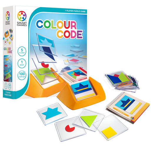 Smart Games爱思极颜色解码Colour Code 益智玩具桌游图形 5岁+ 商品图1