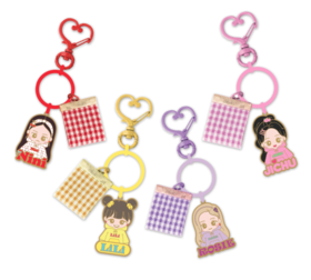 BLACKPINK KEYRING 人物 钥匙扣 Lisa 珍妮 rose jisooJPY带授权招加盟代理