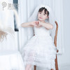 pureshare 女童连衣裙2020夏新款亮片吊带宝宝大童裙子-白色亮片连衣裙 商品缩略图3