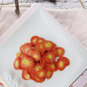 净菜：红萝卜圆片500g