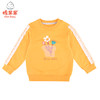棉果果春秋季女童氨棉小毛圈长袖圆领卫衣M322180220439 商品缩略图0