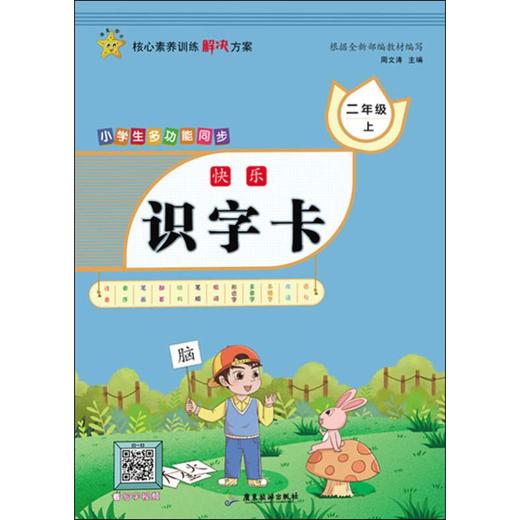 小学生多功能同步 快乐识字卡 2年级·上