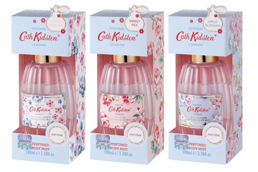 Cat Kidston body mist 身体喷雾100ml X 3枚 韩国直邮 633443JPY带授权招加盟代理 商品图0