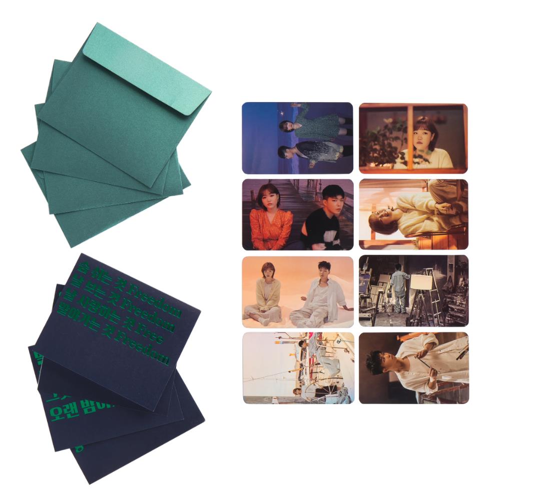 AKMU CHRISTMAS CARD SET乐童音乐家卡片套装JPY带授权招加盟代理