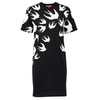 MCQ 棉质飞燕造型时尚女士圆领T恤连衣裙 黑色 395772 RLT71 1000 商品缩略图3