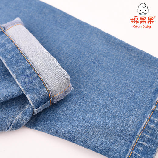 棉果果秋季男童女童梭织背带长裤M302204220462 商品图4