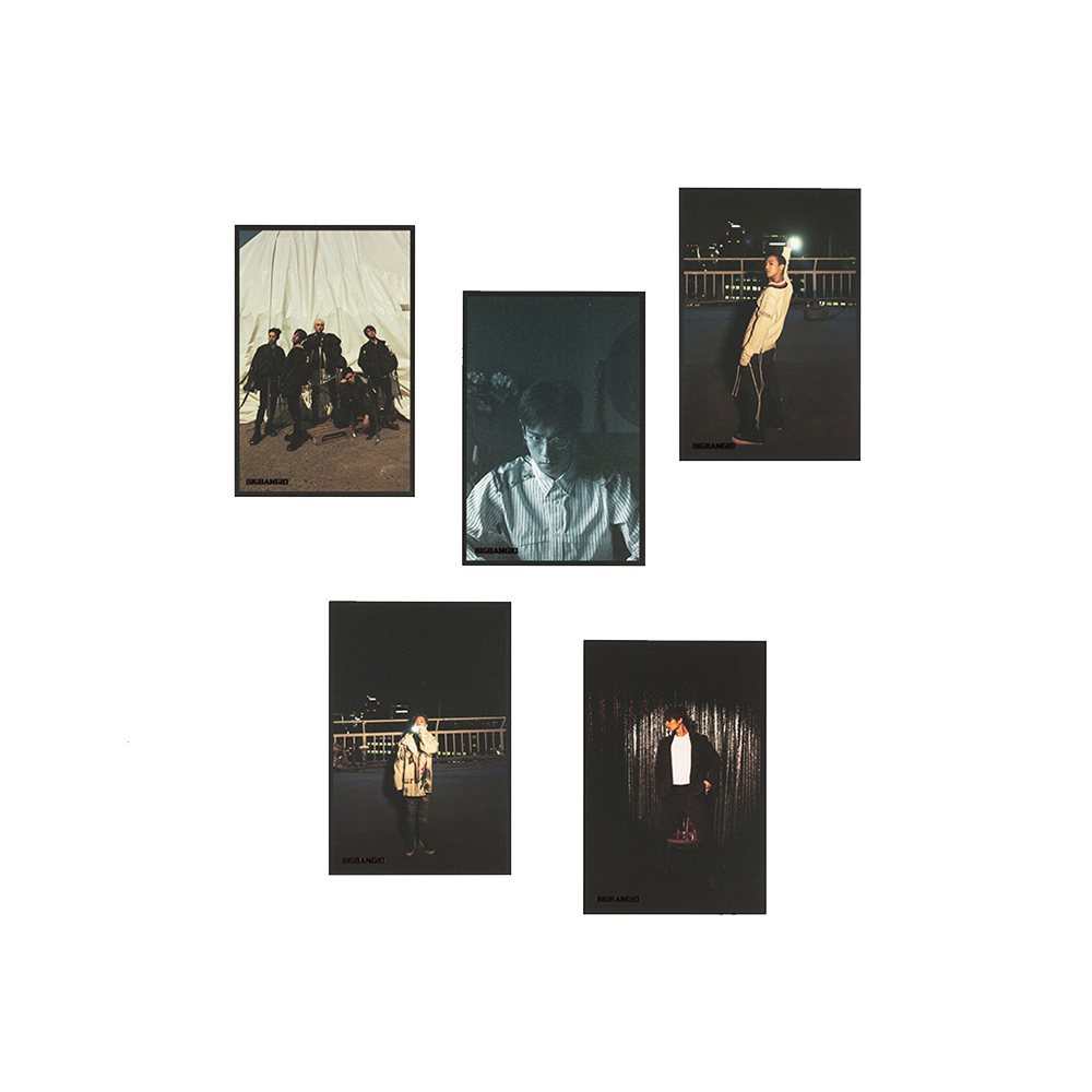 [10th] bigbang POSTCARD SET_TYPE 1 韩国明星周边明信片套装JPY带授权招加盟代理