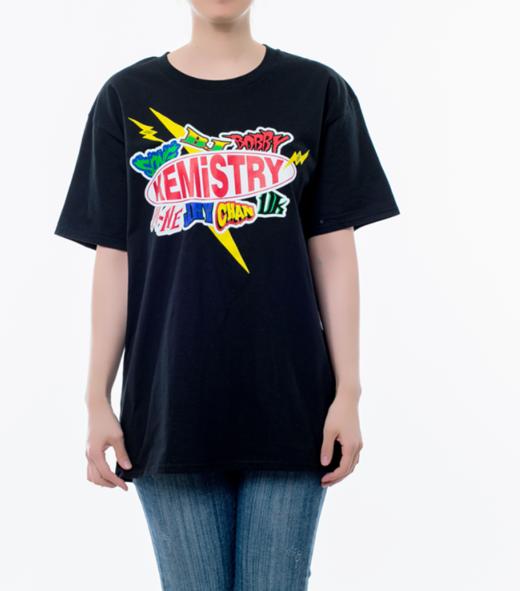 iKON KEMiSTRY T-SHIRTS T恤 应援衣服 荧光色 黑白色 韩国直邮JPY带授权招加盟代理 商品图1