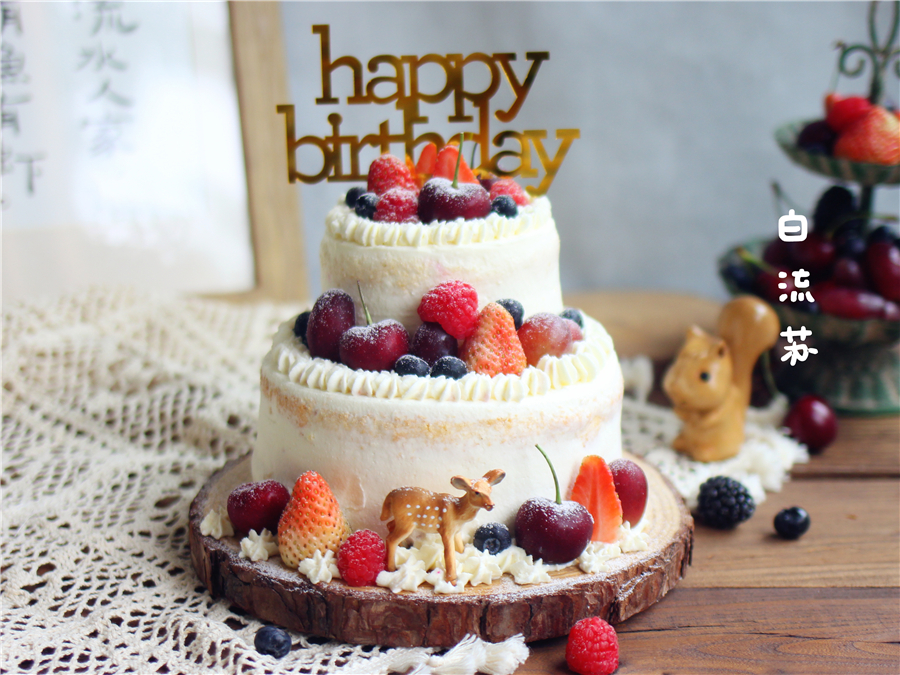 【小森の光~白流苏】