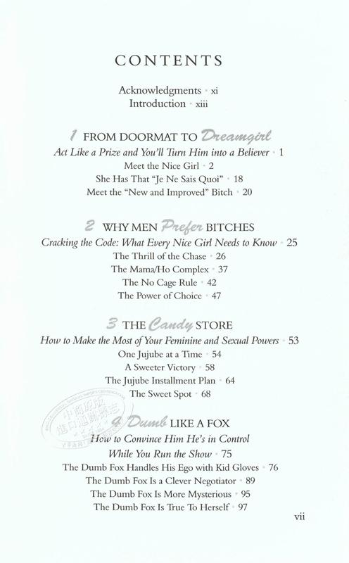 【中商原版】坏女人有人爱 英文原版 Why Men Love Bitches : From Doormat to Dreamgirl-A Woman's Guide 商品图4