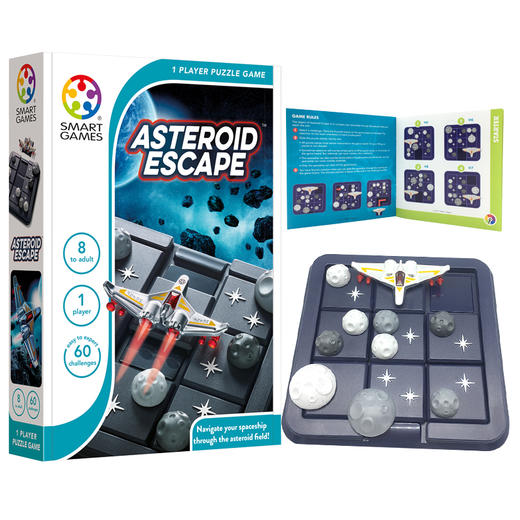 Smart Games爱思极宇宙迷航华容道 益智玩具桌游逻辑思维 8岁+比利时 商品图1