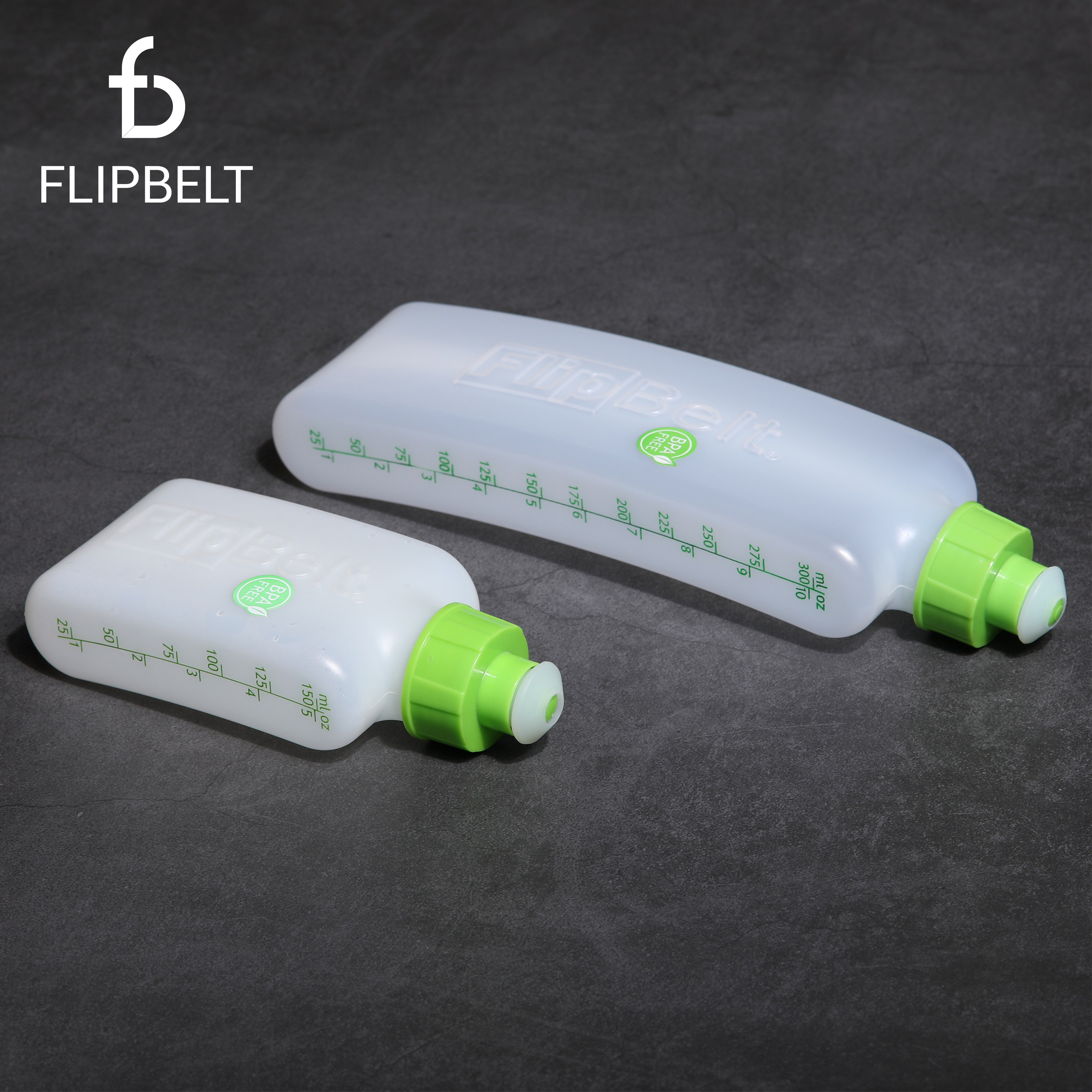 「弧形设计科学补水」便携水杯美国FlipBelt飞比特运动水壶户外大容量水瓶杯子