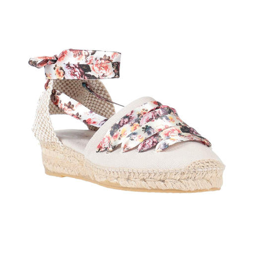 西班牙原产手工制作时尚轻便超舒适绑带款女士草编鞋2402PQ 商品图2