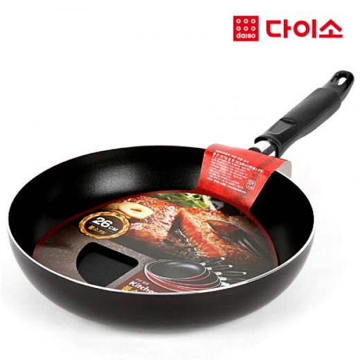Daiso Frying Pan 平底锅 大创26CM煎锅（荧光涂层）-56756JPY带授权招加盟代理 商品图0