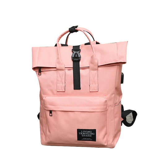 WRC | 休闲大开口双肩包 W-0018 商品图6