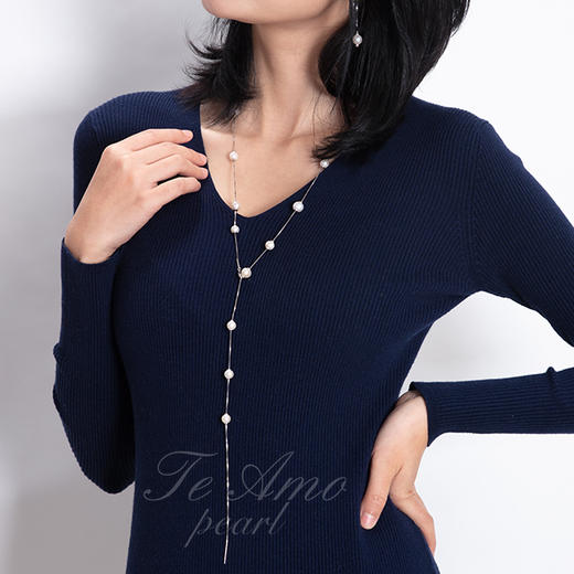 律动系列【音律】淡水珍珠项链/代表作品 商品图5