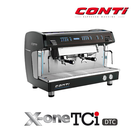 【咖啡设备】Conti半自动咖啡机 CC102 DTC 2G 白色/DTC TCI 2G 黑色 萃茶萃咖啡一体 随货带票，请务必备注开票信息【此设备仅用于商业用途】 商品图1