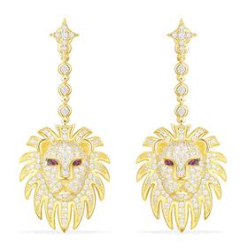 APM MONACO 女士金色狮子耳饰 AE10605XKRYJPY带授权招加盟代理