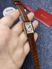 Cartier卡地亚 TANK坦克系列 玫金壳 复古扣 自带鳄鱼皮 瑞士进口朗达石英机芯。相对于大众的蓝气球，更加优雅和知性。小号31X24mm 商品缩略图2