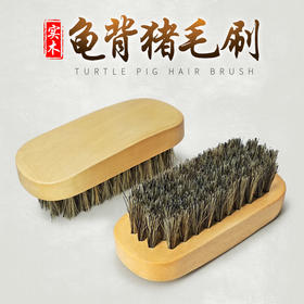 龟背小鞋刷猪毛刷