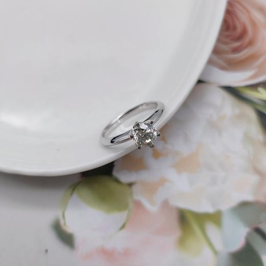 18K钻石戒指(1.01ct)圈号12# 商品图0