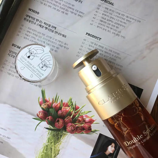 【焕颜弹力系列】Clarins娇韵诗双萃精华50ml+弹簧紧致日霜50ml+晚霜50ml两件套 三件套 商品图3