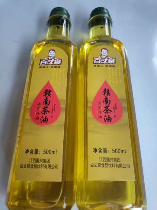 兴国县百丈泉山茶油500ml 商品图1