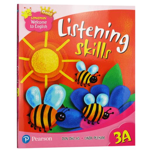 新版香港朗文小学英语教材 英文原版 Longman Welcome to English Gold 3A 听力练习册 listening skills 3年级上学期听力练习 商品图0